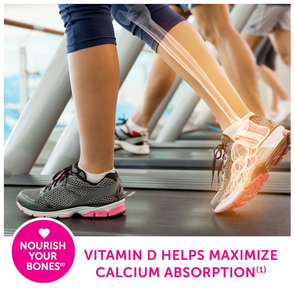 Caltrate 600 Plus D3 Calcium & Vitamin D Tablets – 60 Count | Bone Health