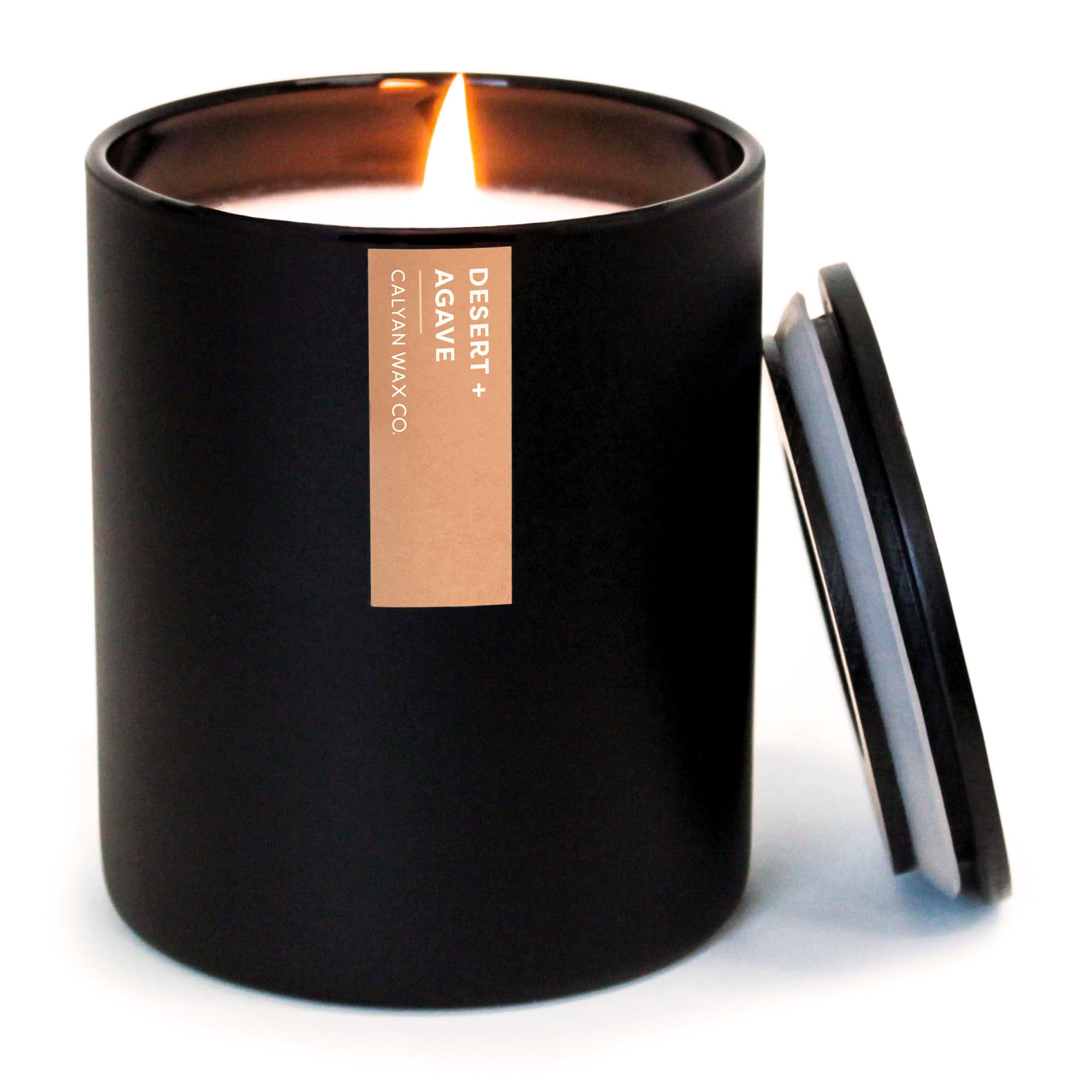 Calyan Wax Co Desert & Agave Candle - 75 Hr Burn | Non-Toxic Soy