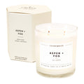 Calyan Wax Co. Aspen & Fog 2-Wick Soy Candle – 37h Burn, 8.8oz