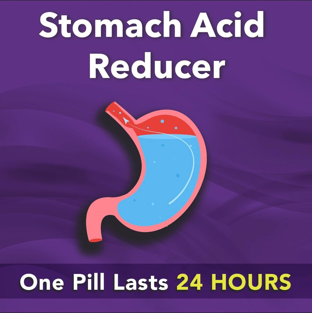 Camber Omeprazole 20mg Delayed-Release Tablets | Heartburn & Acid Reflux Relief (42 Count)