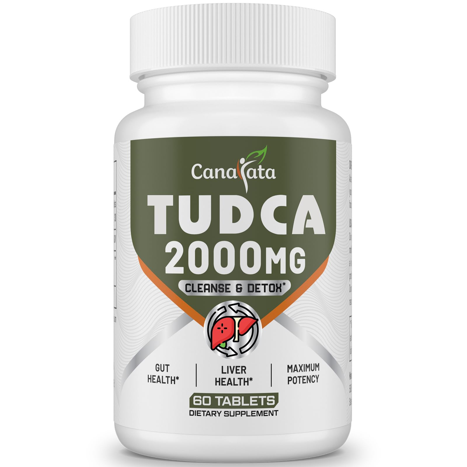 Canarata TUDCA 2000mg – Liver Detox & Bile Salts Support | 30 Days