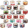 24Pack Christmas Scented Candle Tins Gift Set – Soy Wax, Smokeless, 2.5oz