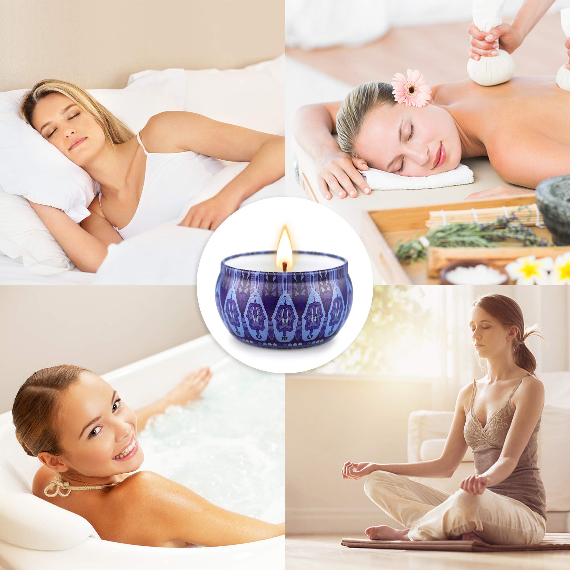 Candles Gifts for Women - 12 Pack Soy Wax Candles for Home Scented Gifts