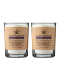 Cannabolish Lavender Smoke Odor Eliminating Candle – 7 oz (Pack of 2) | Natural Ingredients