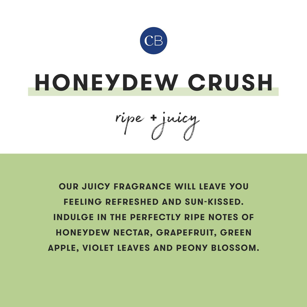 Capri Blue Reed Diffuser Set - Honeydew Crush | Modern Marble Diffuser, 5.7 fl oz