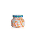 Capri Blue Pattern Play Glass Jar Candles – Havana Vanilla 8 oz, Long-Lasting Soy Wax