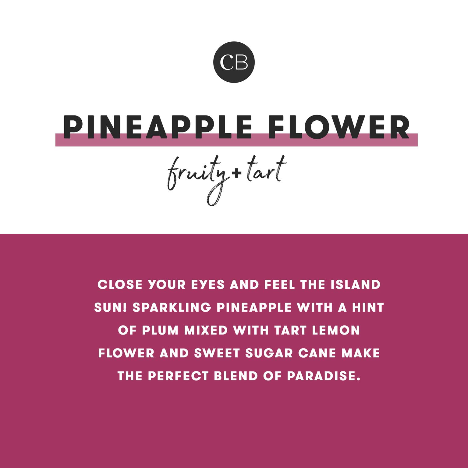 Capri Blue Pattern Play Candles - 8 oz Pineapple Flower Scented Glass Jar