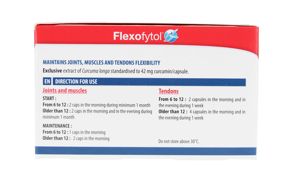 Flexofytol Bio-Optimized Turmeric Extract for Joints and Arthritis – 180 Gel-Caps