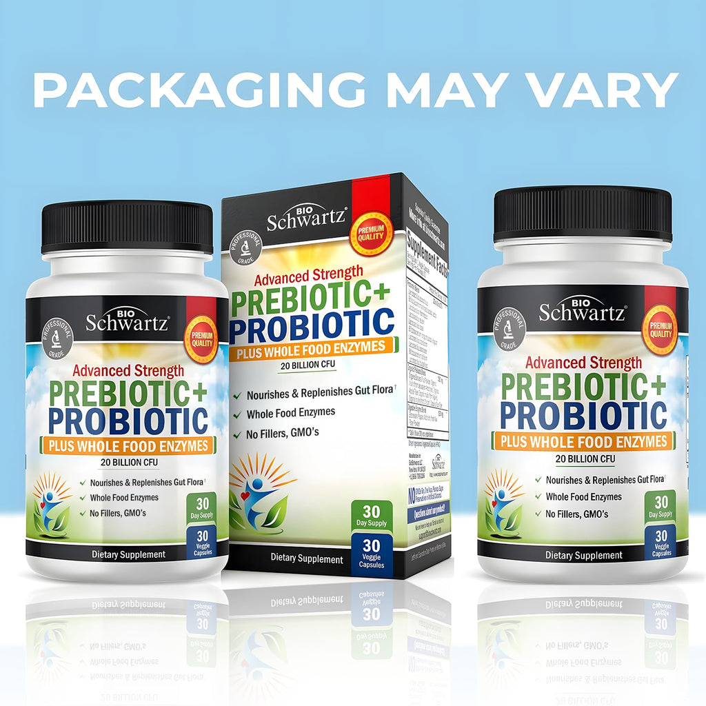 Advanced Prebiotics & Probiotics for Digestive Health – Women & Men