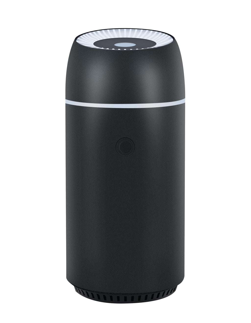 Car Diffuser for Essential Oils - Portable 100ml USB-C Ultrasonic Aromatherapy Diffuser with Colorful Lights (Black)