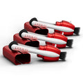 CarbonKlean Peeps Glasses Cleaner | Carbon Microfiber Tech | Soft Touch Red (3 Count)