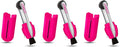 CarbonKlean Peeps Glasses Cleaner - Injected Pink, 3 Count | Carbon Microfiber Tech for Eyewear