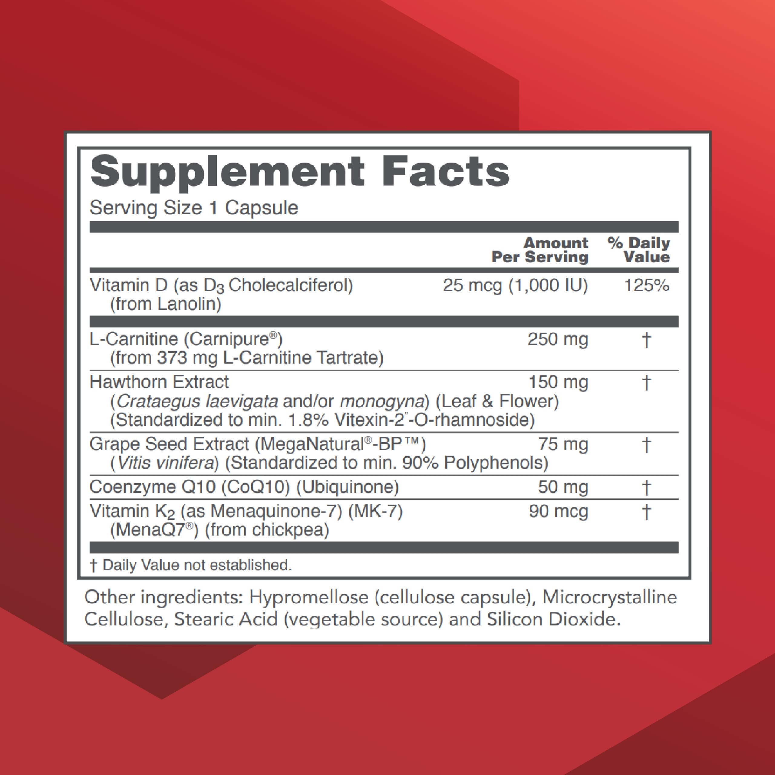 PROTOCOL FOR LIFE BALANCE Clinical Cardio-6 – Heart Health & Normal Range Blood Pressure Support | Soy & Dairy Free, 90 Veg Caps