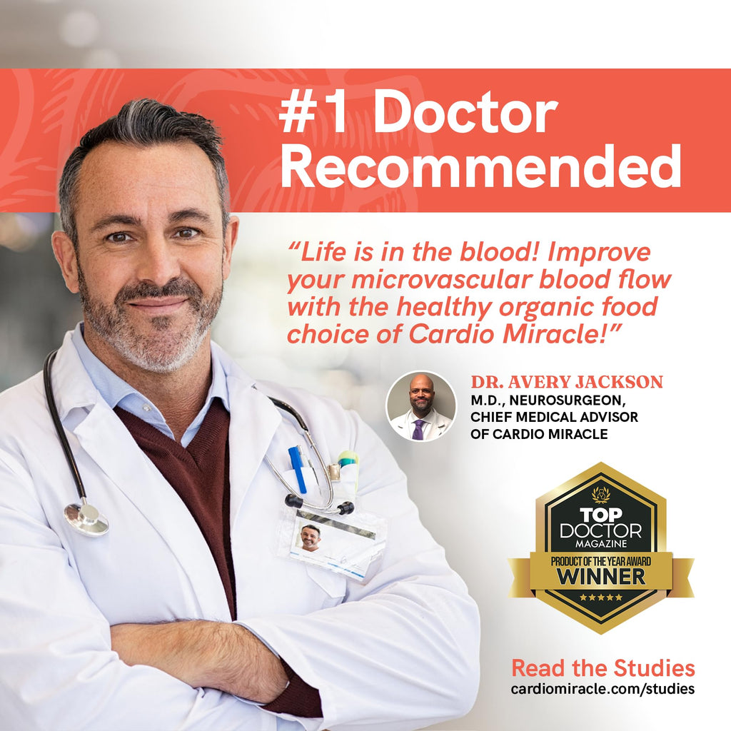 Cardio Miracle Nitric Oxide Supplement – Beet Root & L-Arginine, 90 Servings