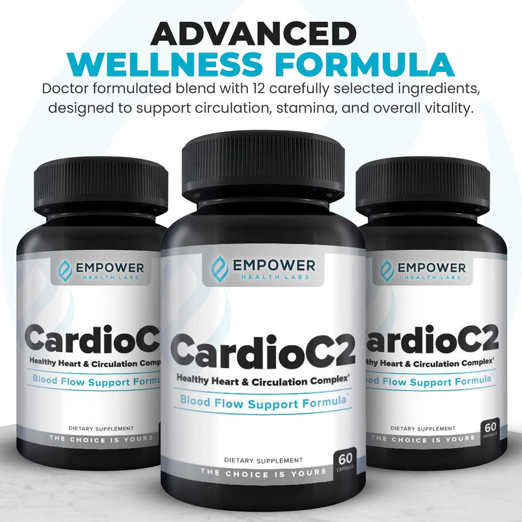 CardioC2 Circulation & Energy Support | Doctor-Formulated Beet Root & CoQ10