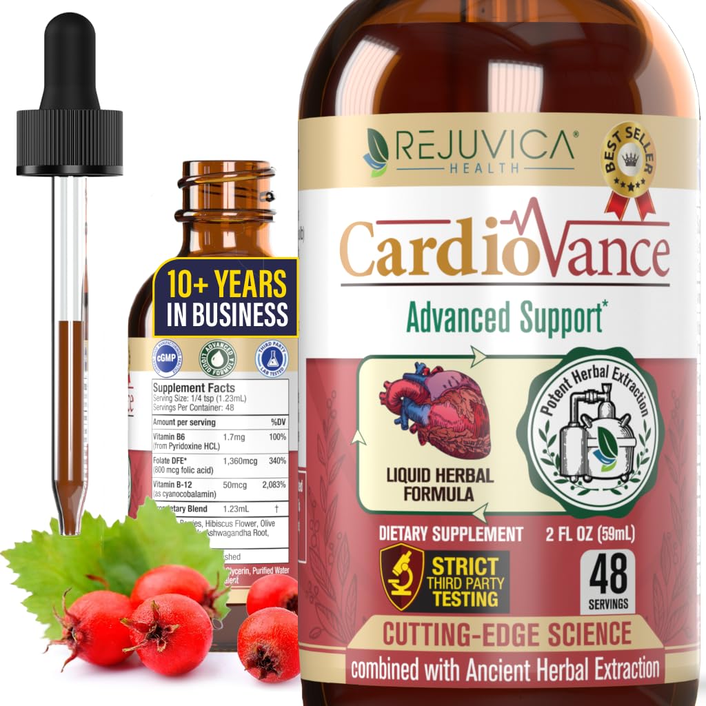 Rejuvica Health CardioVance - Liquid Heart Support Supplement