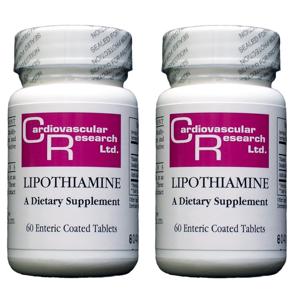 Cardiovascular Research Lipothiamine B1 with Alpha-Lipoic Acid – 120 Count