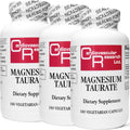 Cardiovascular Research Magnesium Taurate 125 mg – 540 Veggie Capsules in a 3-Bottle Saver Pack