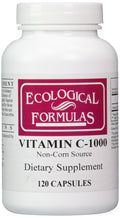 Cardiovascular Research Vitamin C-1000 Capsules – 120 Count, 1000 mg Vitamin C