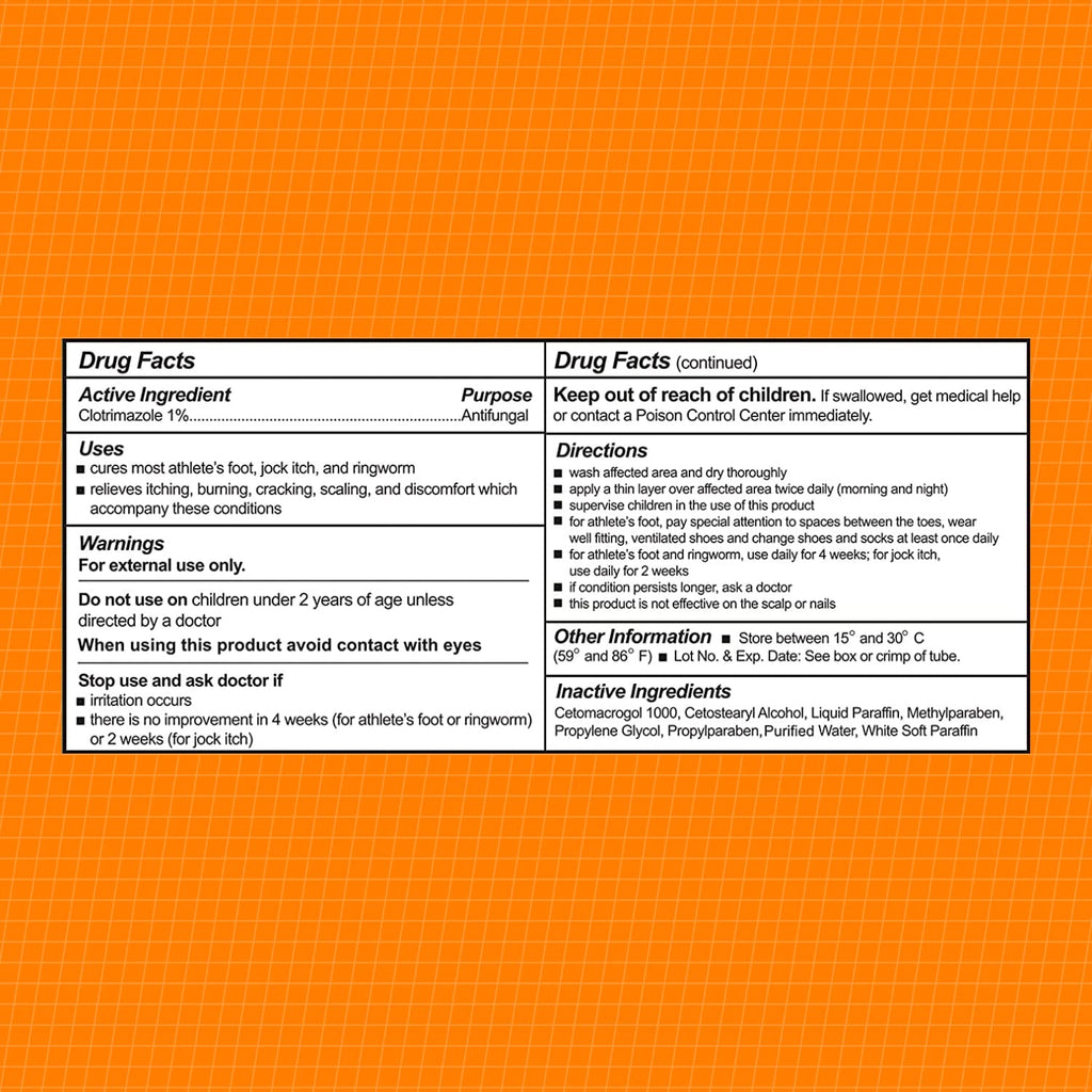 CareAll Clotrimazole 1% Cream 6 Pack – Antifungal Relief for Athlete’s Foot, Jock Itch & Ringworm