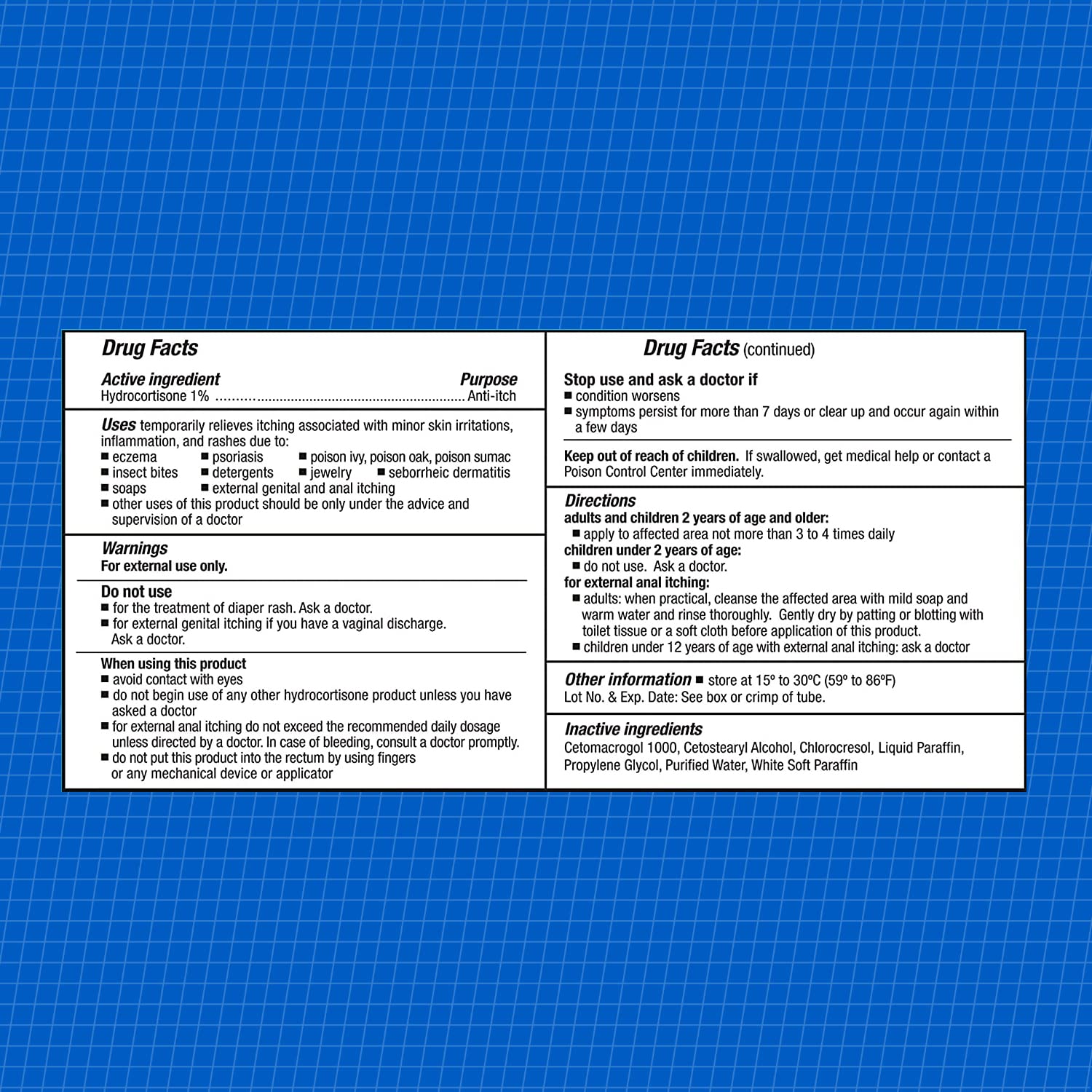 CareAll Hydrocortisone 1% 1oz Tube (Pack of 3) – Maximum Strength Anti-Itch Cream for Bug Bites, Eczema & More