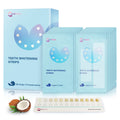 Carebest Teeth Whitening Strips - Sensitive Teeth Safe Whitening Kit, Enamel Safe Coconut Whitener | 28 Strips