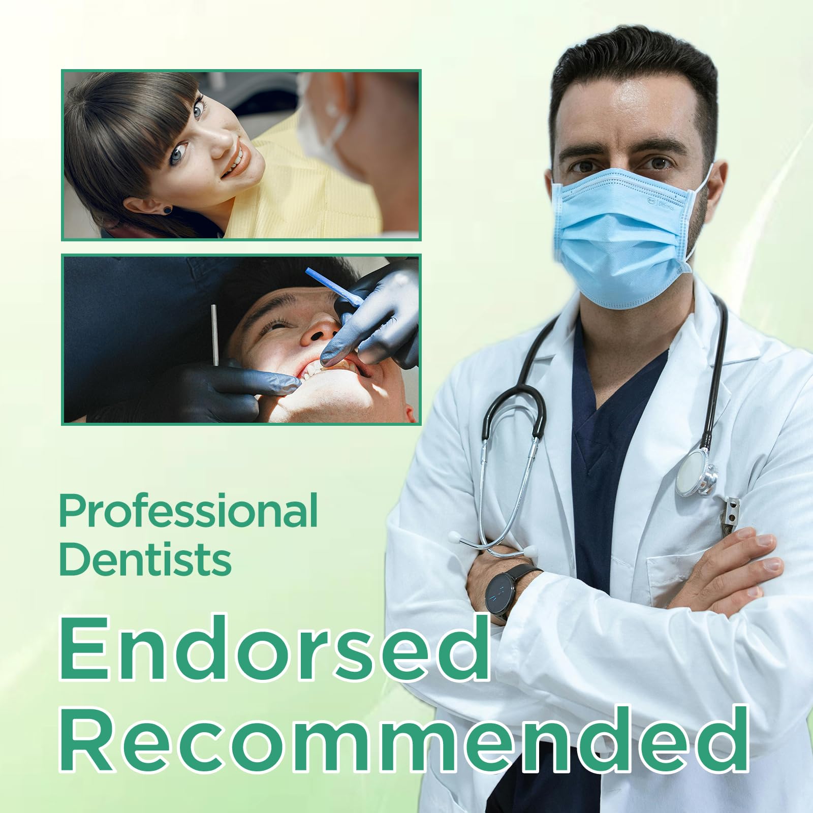 Carebest Teeth Whitening Strips for Sensitive Teeth – 36 Strips Home Kit
