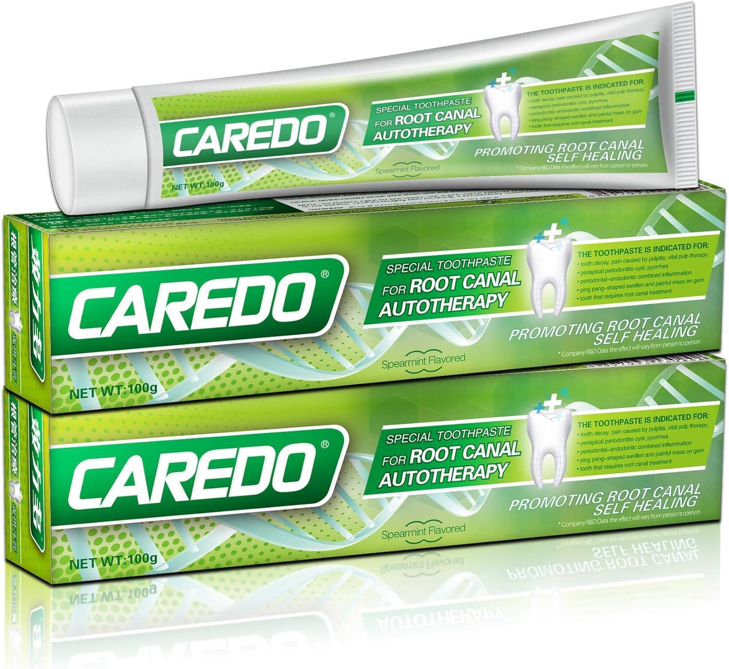 Gum Repair Toothpaste for Gum Care & Root Canal Prevention – Mint, 3.5 Oz x 2 Tubes