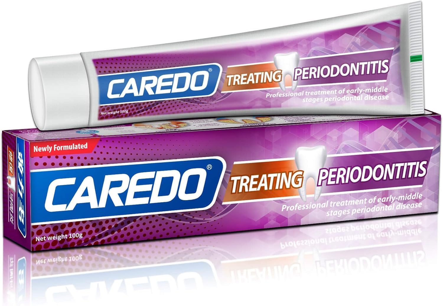 CAREDO Gum Repair Toothpaste - Fluoride Free Periodontal Treatment