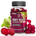 CareLeaf Sugar Free Vegan Beet Root Gummies for Blood Pressure – Peach Flavor, 60 Count