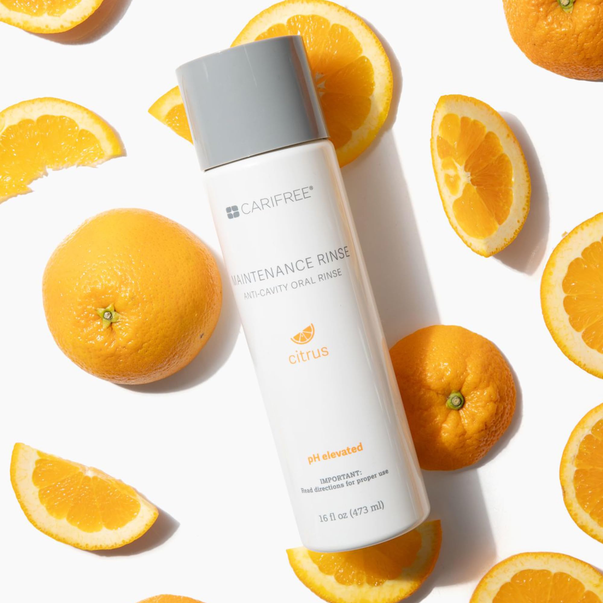 CariFree Maintenance Rinse Citrus – Dentist-Recommended Fluoride Mouthwash