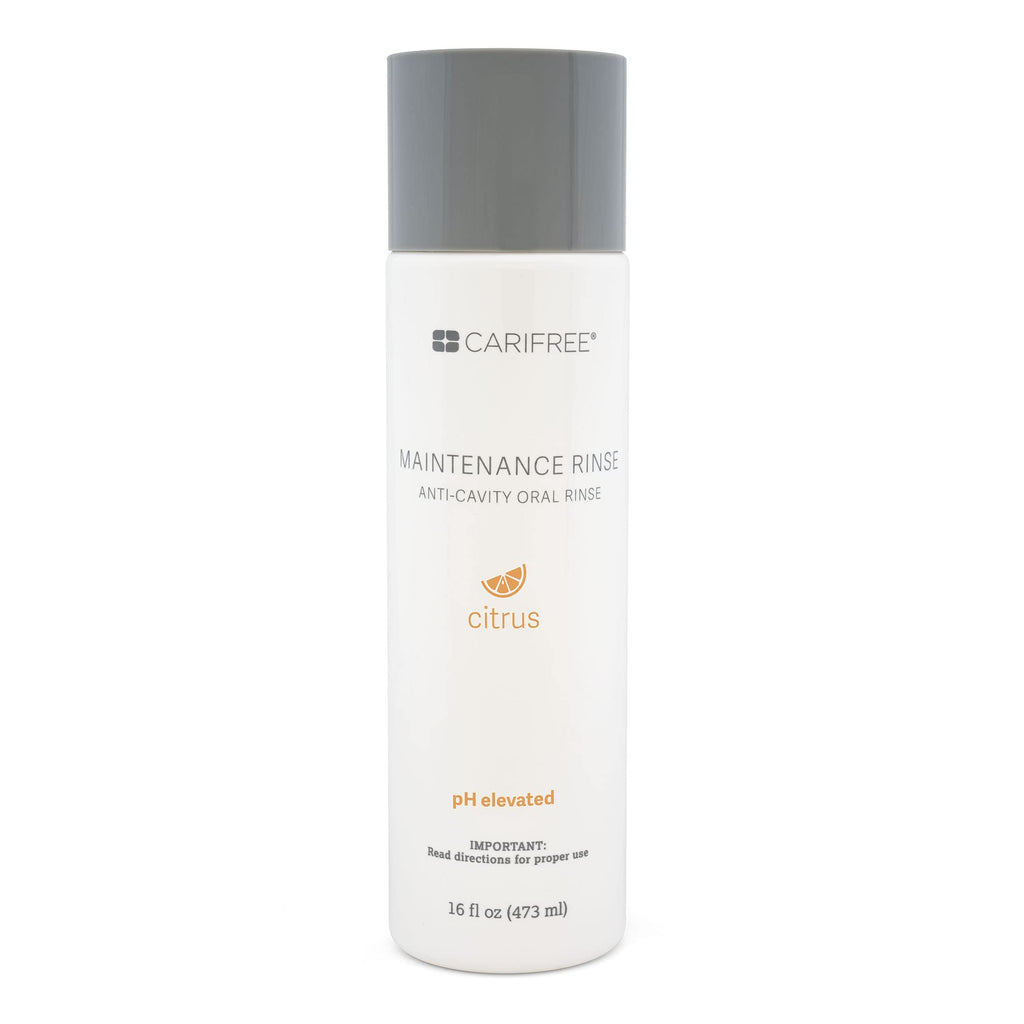 CariFree Maintenance Rinse Citrus – Dentist-Recommended Fluoride Mouthwash