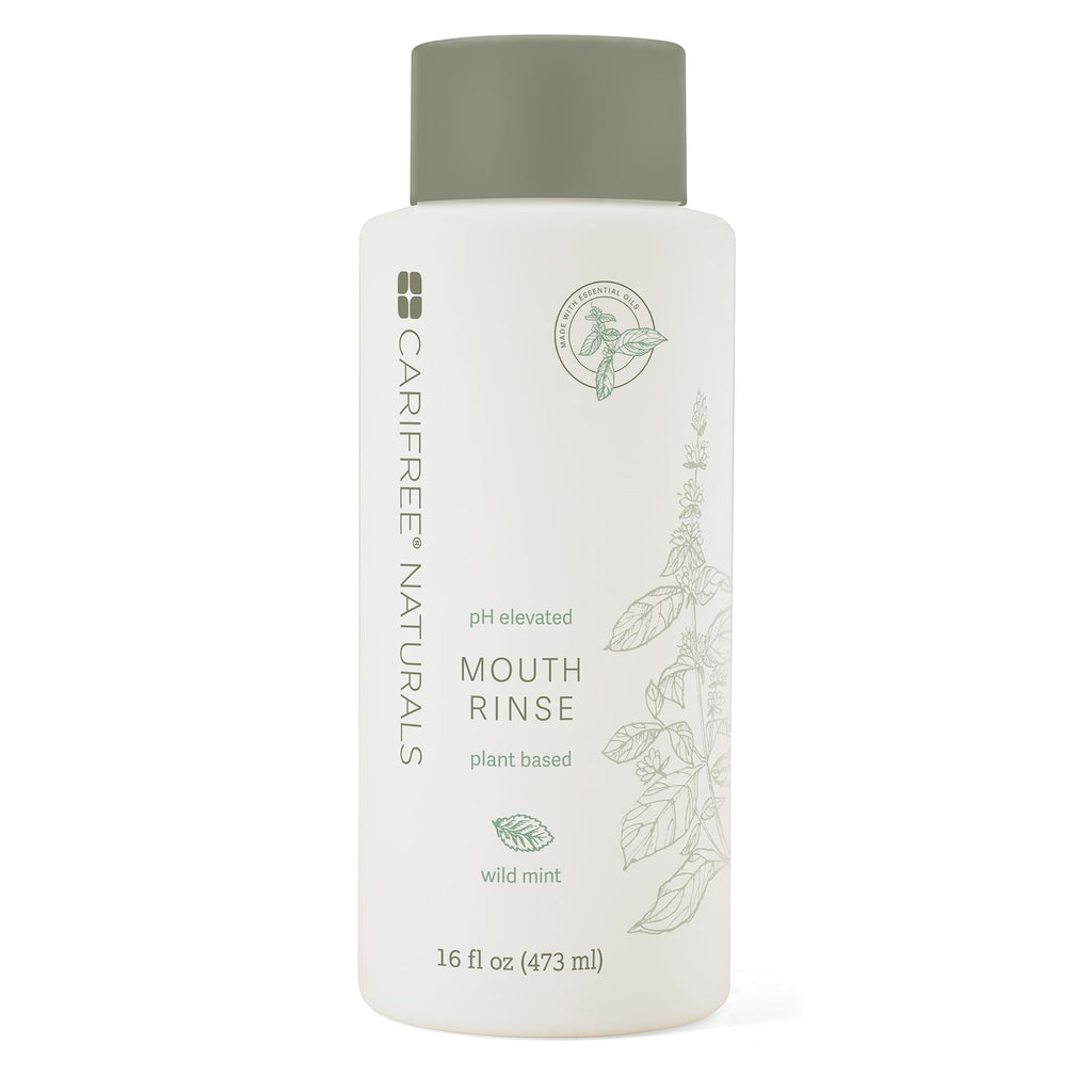CariFree Naturals Mouth Rinse | Fluoride-Free, pH Elevated, Magnolia Bark, Alcohol-Free