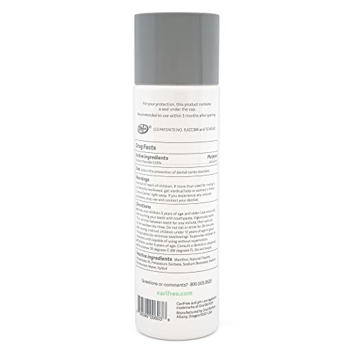 CariFree Maintenance Rinse – Mint Flavored Fluoride Mouthwash, Dentist-Recommended, Alcohol-Free