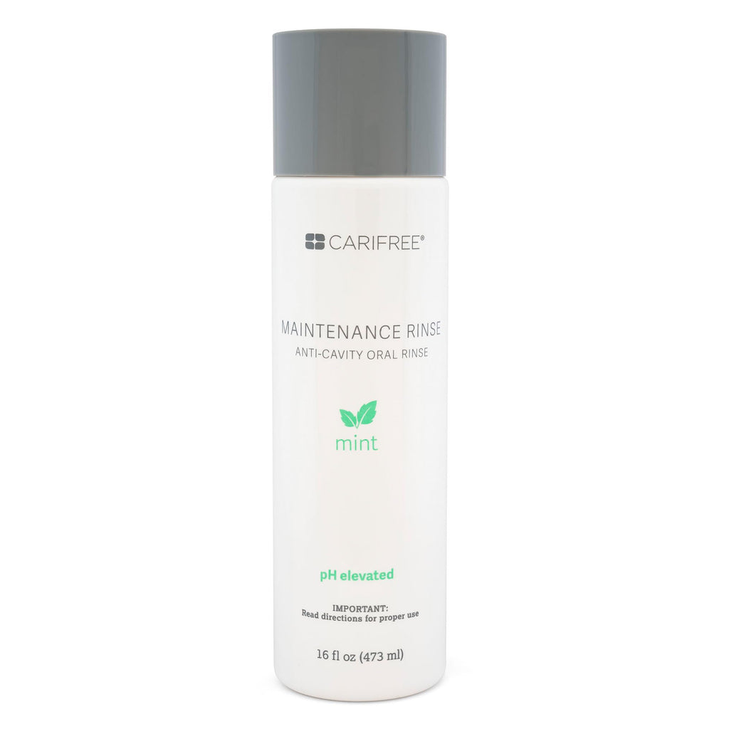 CariFree Maintenance Rinse – Mint Flavored Fluoride Mouthwash, Dentist-Recommended, Alcohol-Free