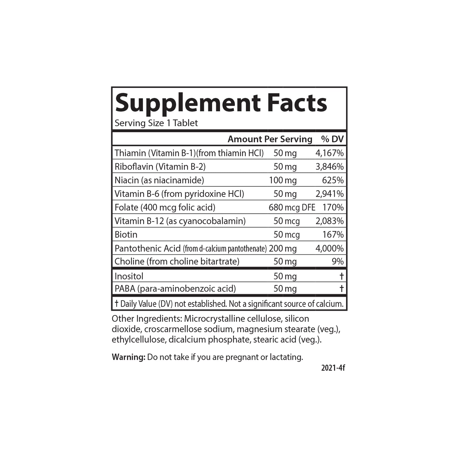 Carlson B Compleet 50 – Balanced Vitamin B Complex for Energy & Cellular Support