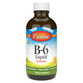 Carlson B-6 Liquid – Vitamin B6 for Energy & Heart Health (Berry Lemonade, 120 mL)