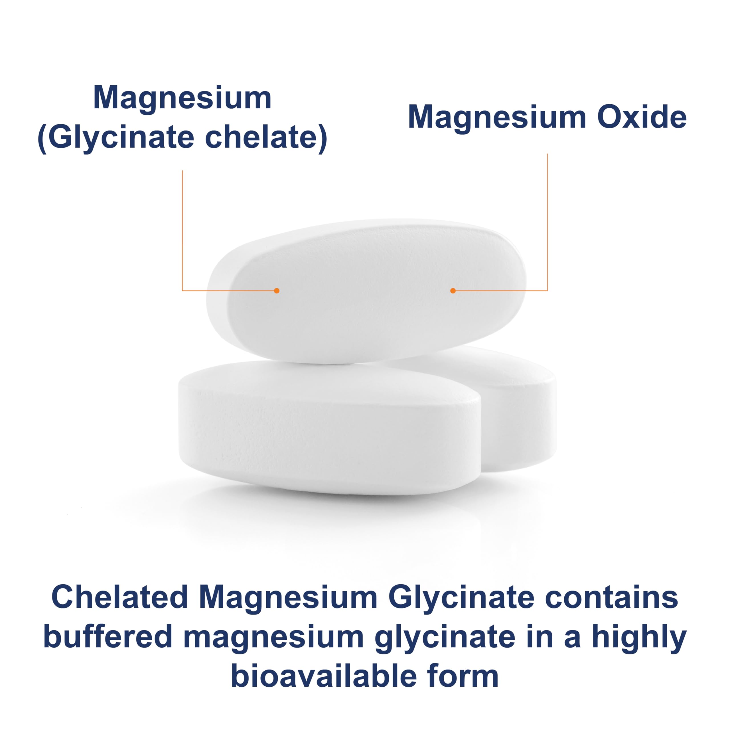 Carlson Chelated Magnesium 200mg – 180 Tablets | Magnesium Glycinate Chelate Supplement