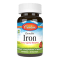 Carlson Chewable Iron 30 mg – Superior Absorption, Blood Health & Energy | Strawberry Flavor | 60 Tablets