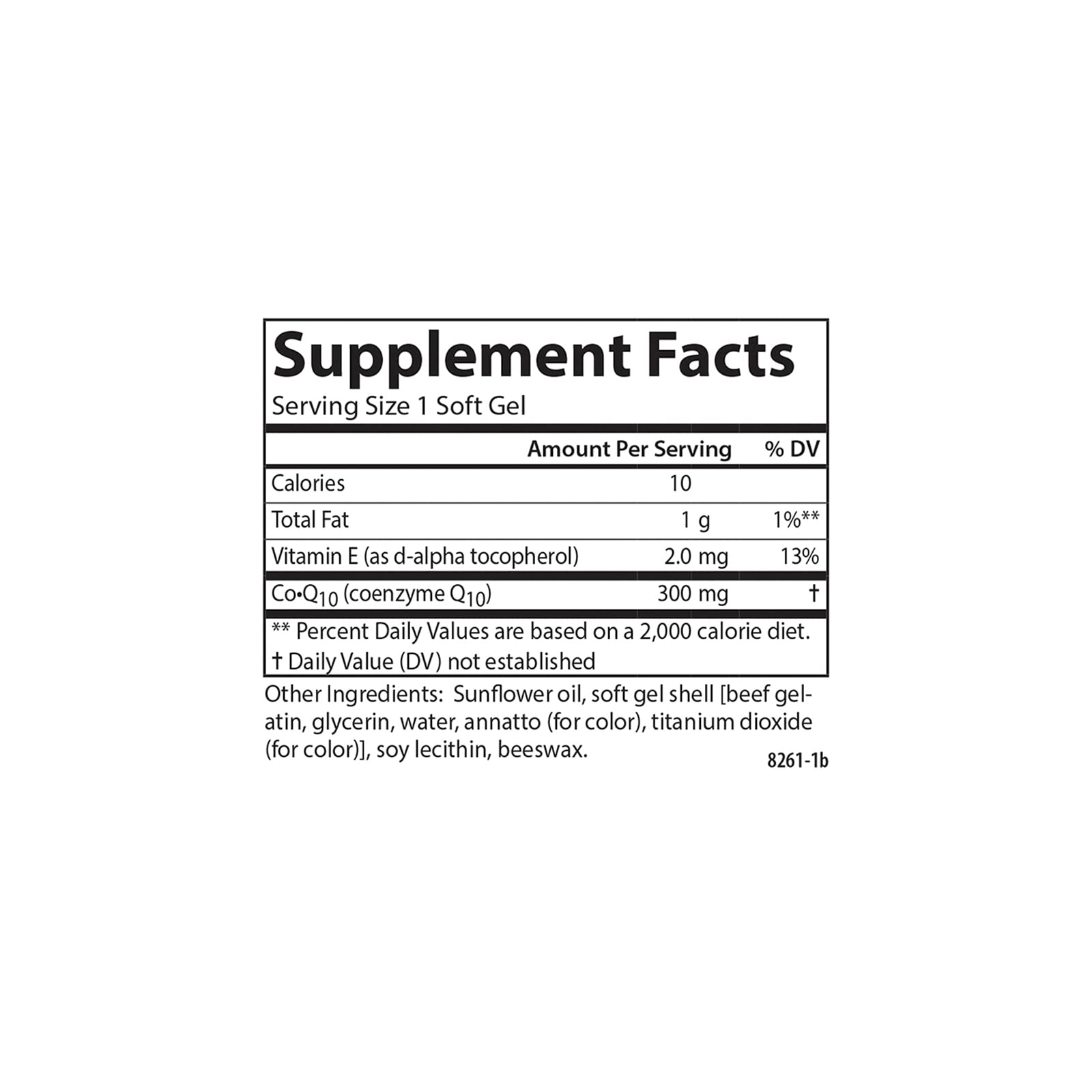 Carlson Co-Q10 300 mg – 60 Softgels | Energy Production & Heart Health