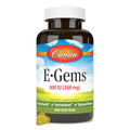 Carlson E-Gems 400 IU Vitamin E – Heart Health & Wellness | 200 Softgels