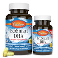 Carlson EcoSmart DHA Lemon 500 mg – Vision & Brain Health (60+20 Softgels)