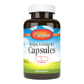 Carlson Empty Gelatin Capsules #2 (Size #2) – 200 Capsules