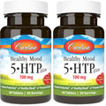 Carlson Healthy Mood 5-HTP Elite 100 mg - Raspberry Chewable (Pack of 2)