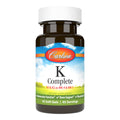 Carlson K Complete – K1 & K2 MK-4 MK-7 for Bone & Cardiovascular Health | 45 Softgels