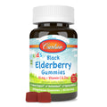 Carlson Kid's Black Elderberry Gummies with Vitamin C & Zinc – Immune Support, 60 Gummies