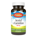 Carlson Labs Acetyl L-Carnitine 500mg | 60 Capsules – Cognitive Health & Heart Support
