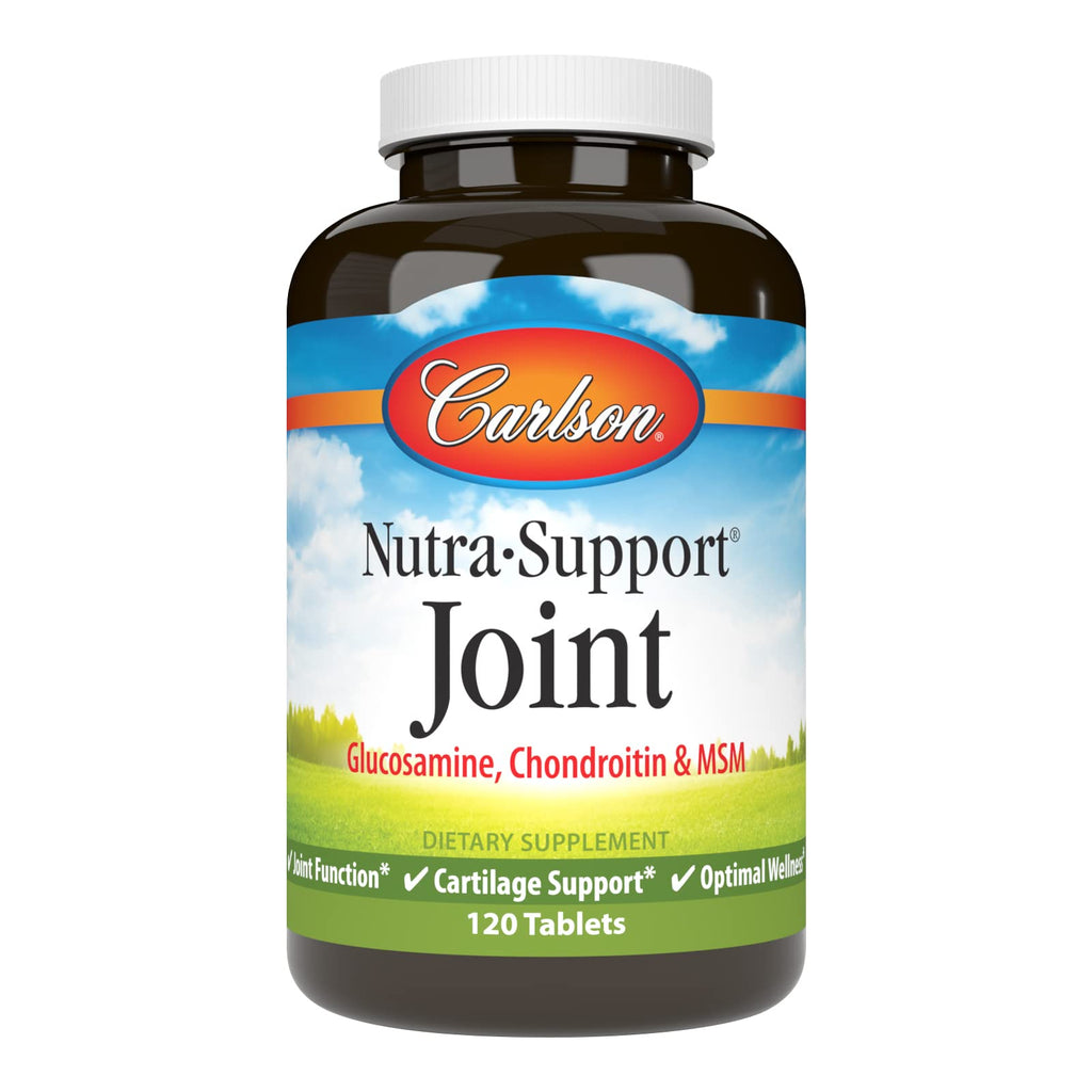 Carlson Nutra-Support: Glucosamine, Chondroitin & MSM for Joint Health (120 tablets)