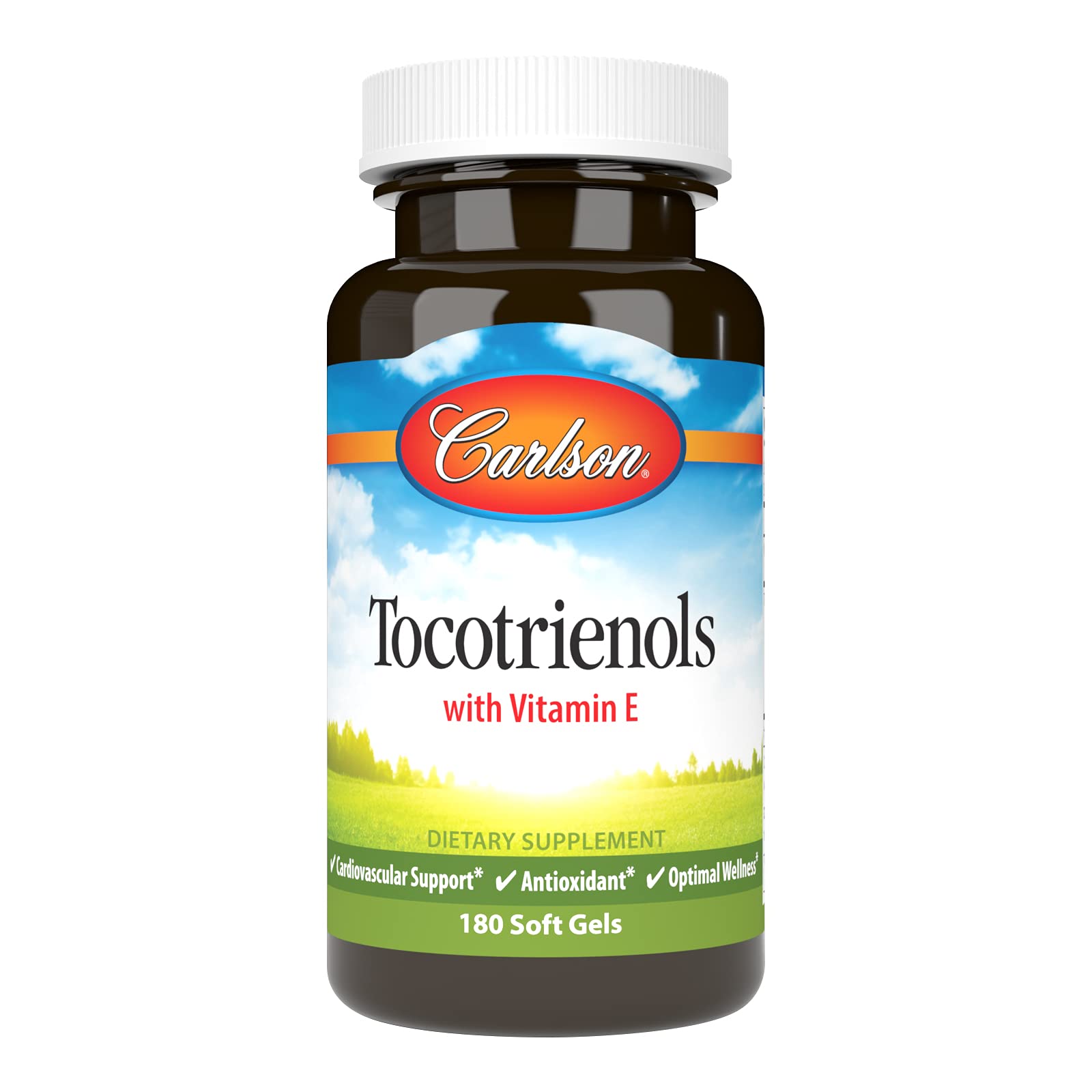 Carlson Labs Tocotrienols Softgels, 180 Count