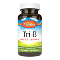 Carlson Tri-B B-Complex 360 Tablets | Vitamin B6, B12, Folic Acid